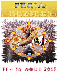 Affiche de la Féria de Béziers 2011